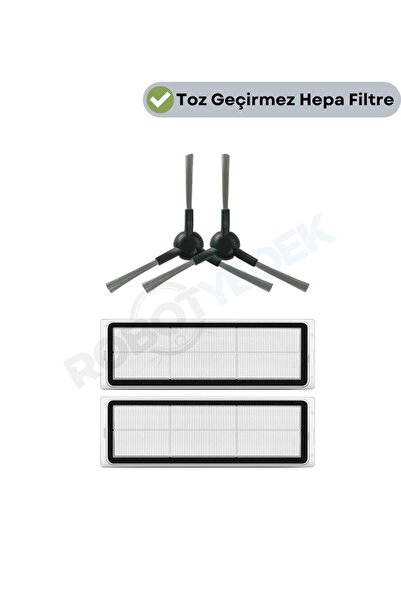 robotyedek Dreame D10S Plus (Rls6Ad) Compatible Replacement Hepa Filter and S...