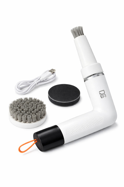 DC4 Mini Perie electrica rotativa curatenie, reincarcabila, portabila, USB-C,...
