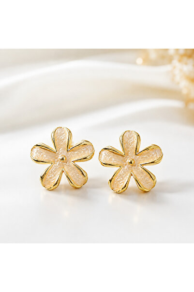 MRK Women's Flower Flower Earrings