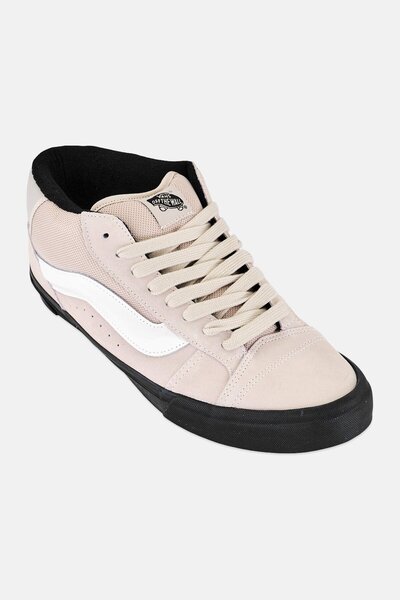 Vans Men Knu Mid Lace Up Skate Shoes, Grey