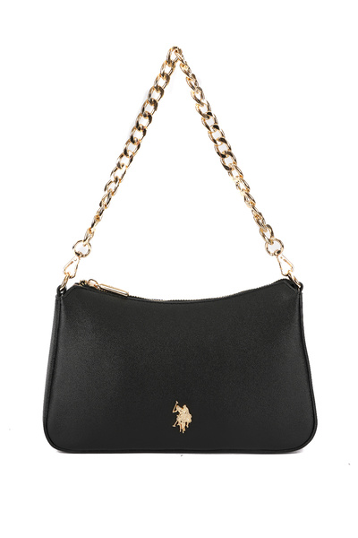 U.S. Polo Assn. Black Women's Shoulder Bag Us26593