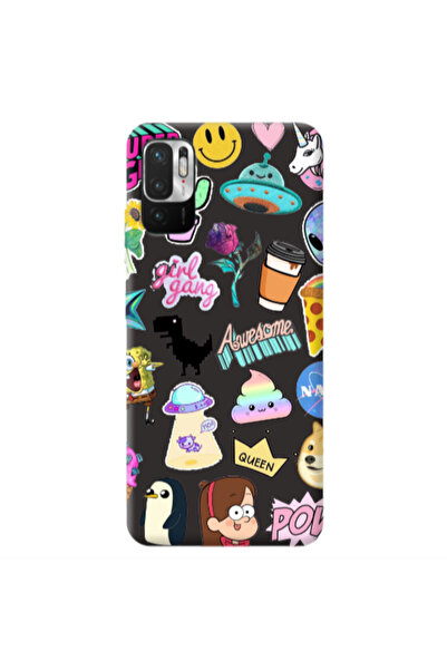 Other Xiaomi Redmi Note 10 Pro 5G Cartoon queen Black Colored Silicone TPU Θήκη