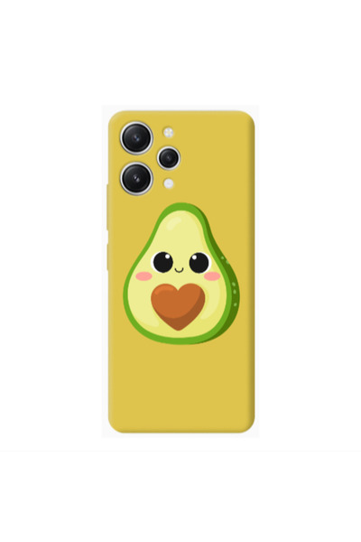 Other Xiaomi Redmi 12 Baby avocado Yellow Colored Silicone TPU Θήκη