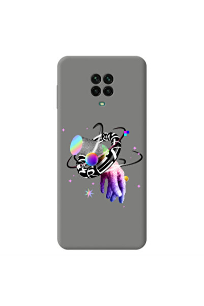 Other Xiaomi Redmi Note 9 Pro Y2k Grey Colored Silicone TPU Θήκη