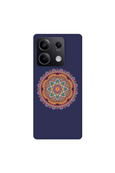 Other Xiaomi Redmi Note 13Pro 5G Mandala D102 Dark blue Colored Silicone TPU ...