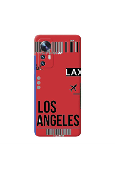 Other Xiaomi Mi 12 Pro Los angeles Red Colored Silicone TPU Θήκη
