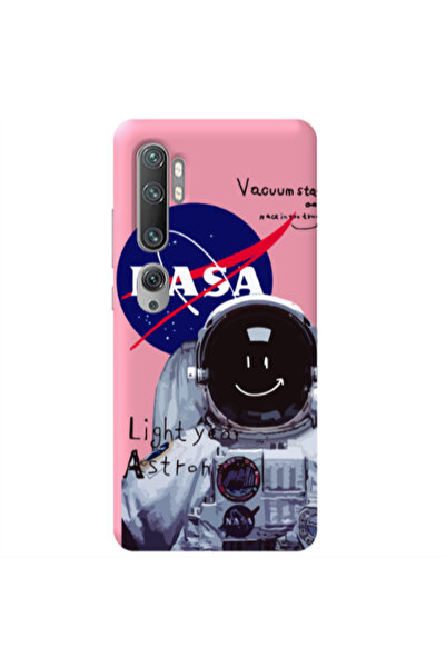 Other Xiaomi Mi Note 10 Pro Vacuum State Pink Colored Silicone TPU Θήκη