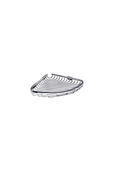 Karag Γωνιακό καλάθι με πηχάκια RETI 9637 Χρωμέ 21x21x3εκ. (9637)