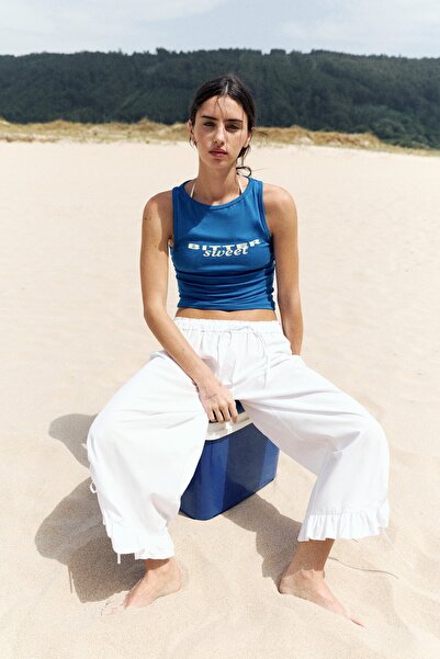 Pull & Bear Yazılı atlet