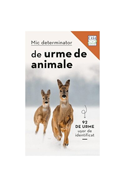 Editura Casa Mic determinator de urme de animale