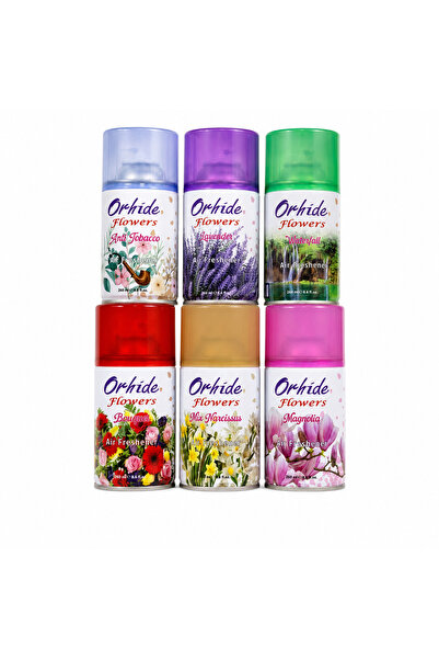 Orhide Flowers Set 6 Rezerve Odorizant Cameră – Parfum de lungă durată pentru...