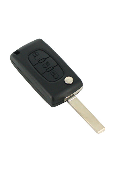 globiz Carcasa cheie tip briceag Peugeot 307, 3 butoane, lama VA2-SH3 Light, ...