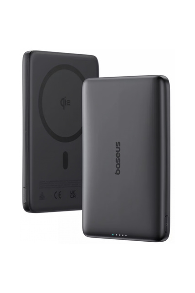 Baseus Baterie Externă Wireless Picogo AM41, 10000MAH, 27W, PD + Qi, 1 x Qi -...