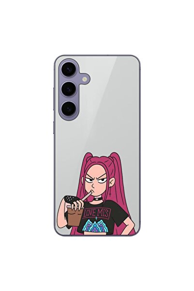OEM Husa compatibila cu Samsung Galaxy S24 Plus Silicon KPop Demon Hunters Se...
