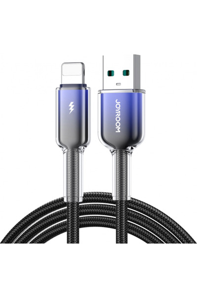Joyroom Cablu Date si Incarcare USB-A - Lightning S-A42, 18W, 1.2m, Negru