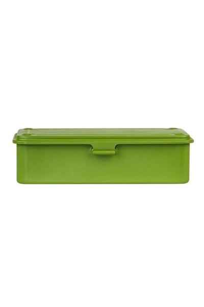 Toyo Steel T-190 Tool Storage Box Matcha Japanese Tea Green Metal Storage Box