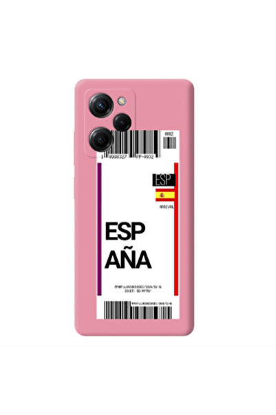 Other Xiaomi Poco X5 Pro Espana Arrival Pink Colored Silicone TPU Θήκη