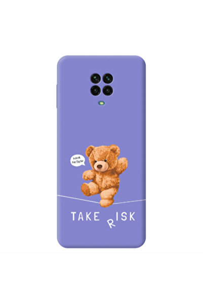 Other Xiaomi Redmi Note 9 Pro Take risk Purple Colored Silicone TPU Θήκη