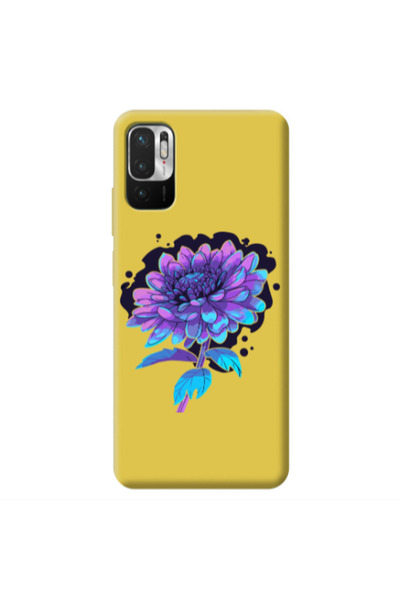 Other Xiaomi Redmi Note 10 Pro 5G Witch flower Yellow Colored Silicone TPU Θήκη