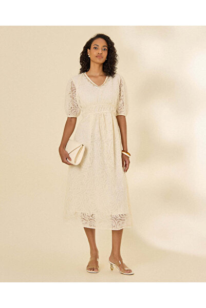 REDTAG Women Ivory Casual Dress