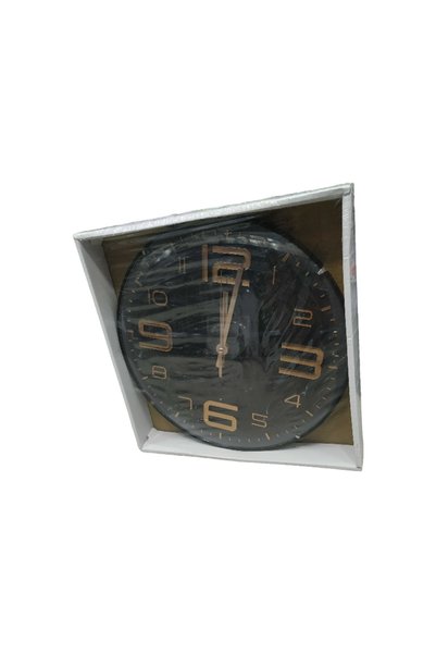 Tradesor Ρολόι τοίχου - 733 - 130215 - Black/Rose Gold
