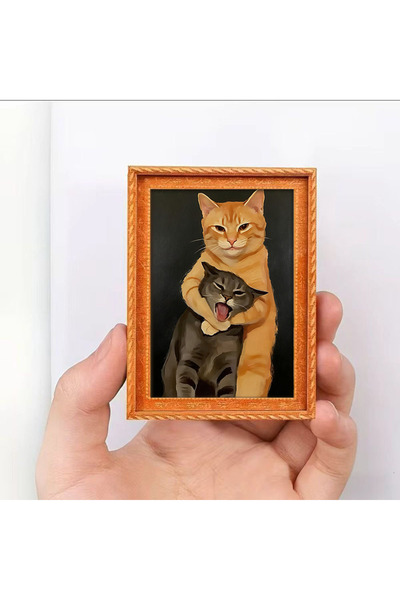 Choice MULTI 1 Piece of Funny Cat Fridge Magnet, Silly Cat Fighting Magnetic ...