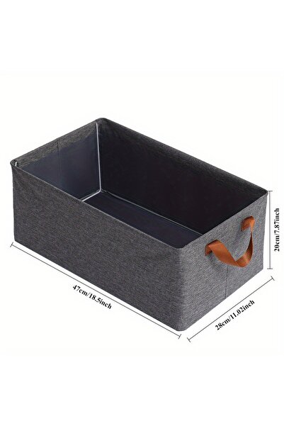 Choice grey Foldable Storage Box, Wardrobe, Clothing Sorting and Storage Box,...