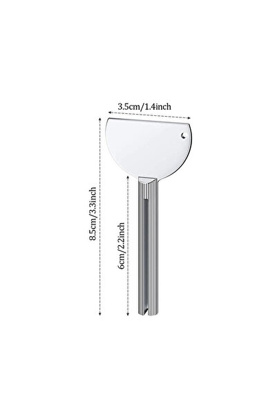 Choice Type A 1 Pc Stainless Steel Toothpaste Squeezer Facial Cleanser Toothp...