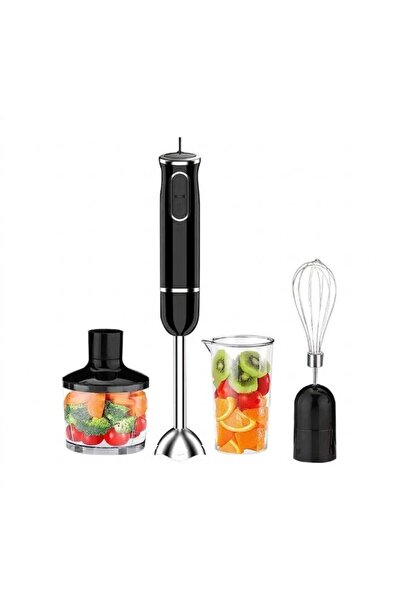 SOKANY 4-in-1 Multifunction Hand Blender 400W – Electric Stick Mixer with Fro...