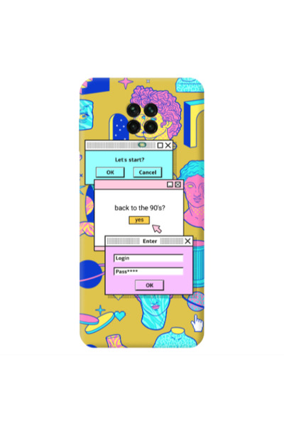 Other Xiaomi Redmi Note 9 Pro Enter Login Yellow Colored Silicone TPU Θήκη