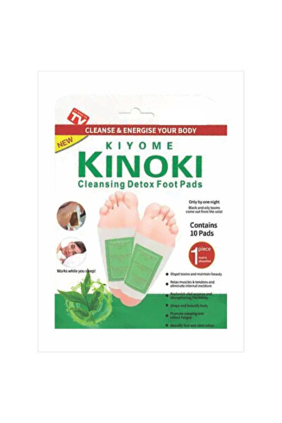 Kinoki Detox and Relax with Herbal Foot Pads with Green Tea