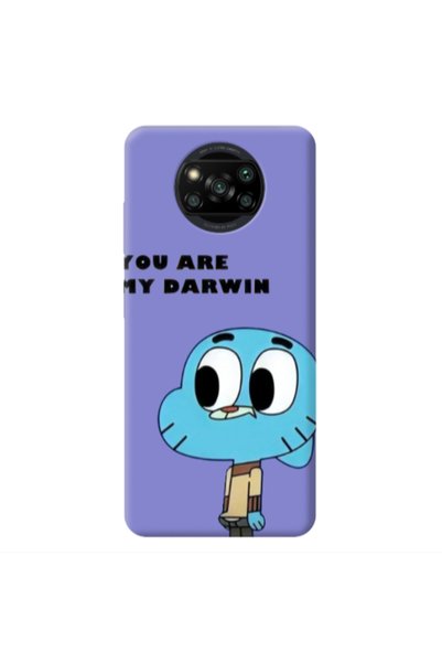 Other Xiaomi Poco X3 /X3 Pro You are my darwin Purple Colored Silicone TPU Θήκη