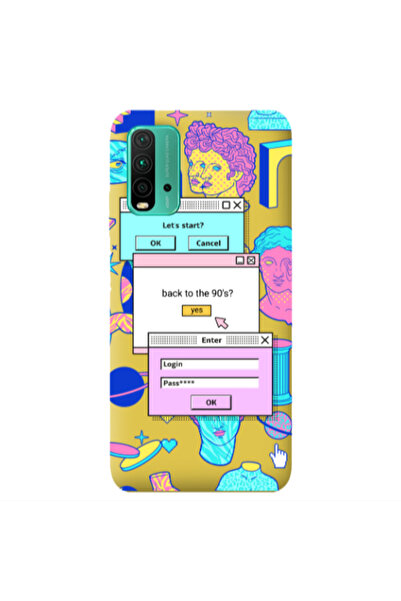 Other Xiaomi Poco M3 Enter Login Yellow Colored Silicone TPU Θήκη