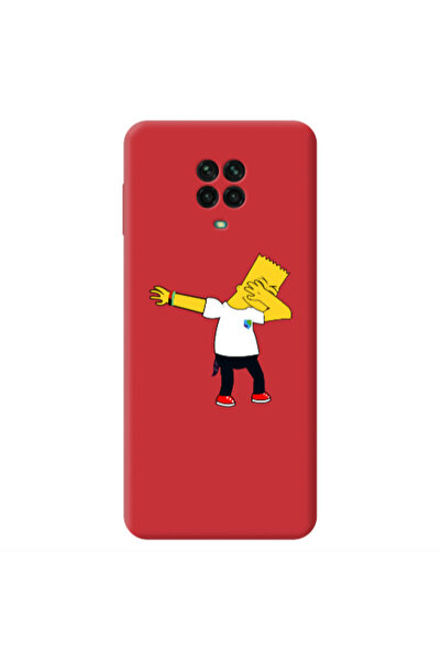 Other Xiaomi Redmi Note 9 Pro Simpsons2 Red Colored Silicone TPU Θήκη