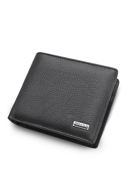 Choice Black Vintage Short Men Wallets Genuine Leather Holder Waterproof Men ...