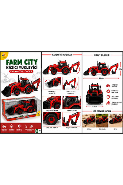 Adel FARM CİTY - KAZICI YÜKLEYİCİ / EXCAVATOR
