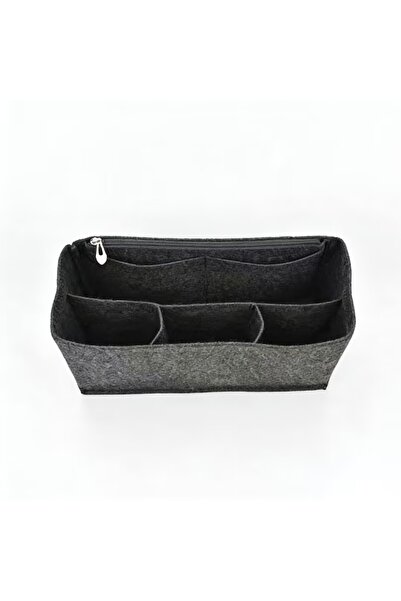 choice2 black HOMEFISH Felt Purse Organizer Handbag Tote Shaper, Insert Liner...
