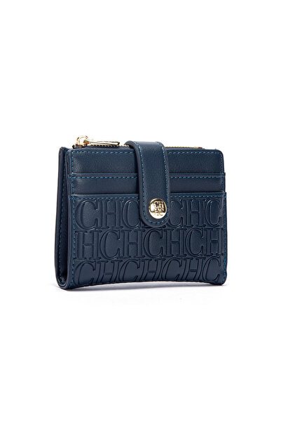 Choice1 Blue CHCH Fashion Classic Retro Men's and Women's Universal Wallet Le...