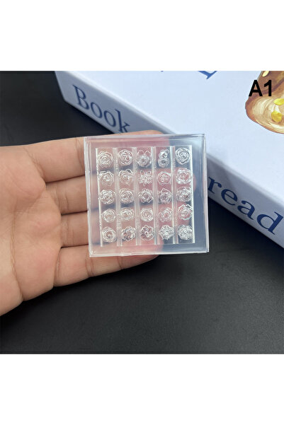 Choice4 A1 1Pcs Silicone Bow Nail Art Mold Rose Flower Bouquet Style High Tra...