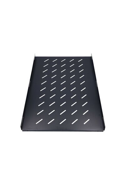 Extralink 1U 750mm Negru |   Raft fix |   19 ", 752 x 472mm, pentru dulapuri ...