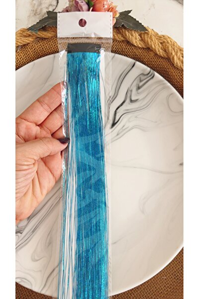 Yeşim Aksesuar Tinsel Glitter Hair & Glitter Hair Extensions (1 Piece)