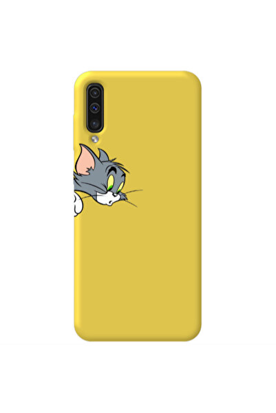 Other Samsung A70 Tom 1 Yellow Colored Silicone TPU Θήκη