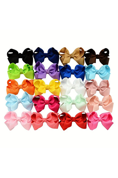 choice2 20pcs BABY BOWS 20/30/40Pcs 3inch Grosgrain Ribbon Hair Bow Clips for...