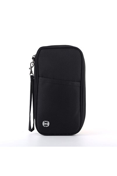 Choice1 black Passport Holder Bag Family Rfid Blocking Passport Wallet Travel...