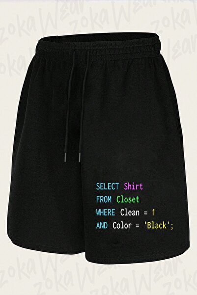 ZOKAWEAR Unisex Select from Closet Developer Design Printed Shorts