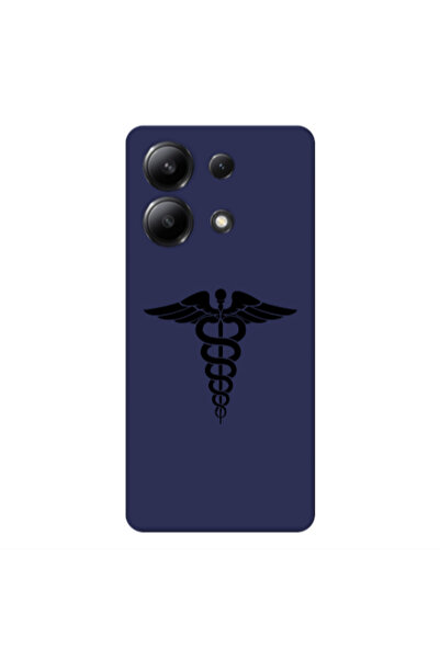 Other Xiaomi Redmi Note 13 4G Medical Spa Dark blue Colored Silicone TPU Θήκη
