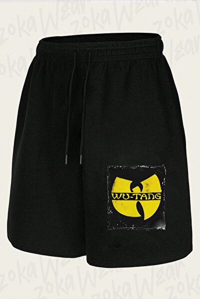 ZOKAWEAR شورت مطبوع بتصميم Wu Tang Clan3 للجنسين