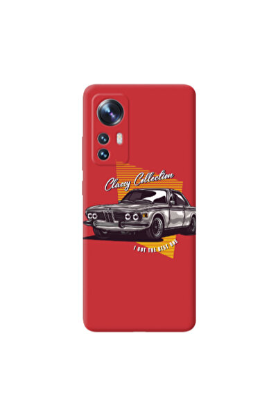 Other Xiaomi Mi 12 Pro Classy Collection Red Colored Silicone TPU Θήκη