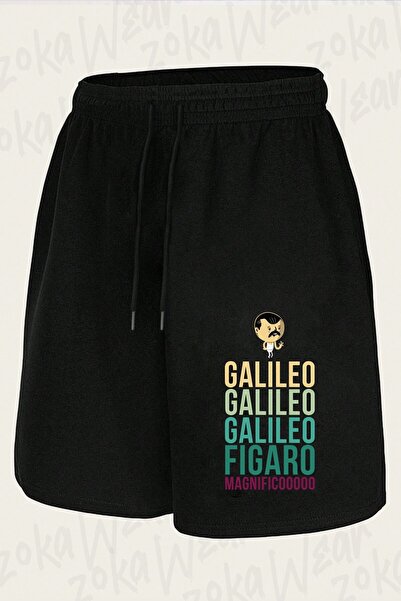 ZOKAWEAR Unisex Galileo Queen Freddie Design Printed Shorts