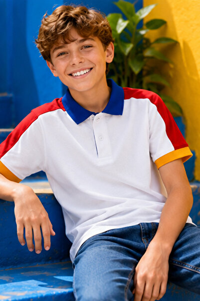 KILLER JUNIOR Boys Polo T-Shirt Short Sleeve